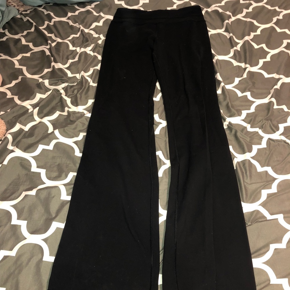Lulu lemon black full length pants